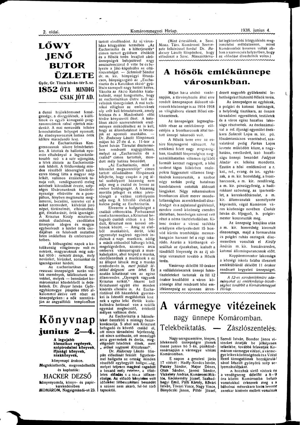 * z hrisztiks Kngresszsnk sikere felérhetetlen. látttk hllttk nyán elhlványl legvrázsltsbb szó s sziv jjngás, lélek áhítt z hrisztiánk hódlt.