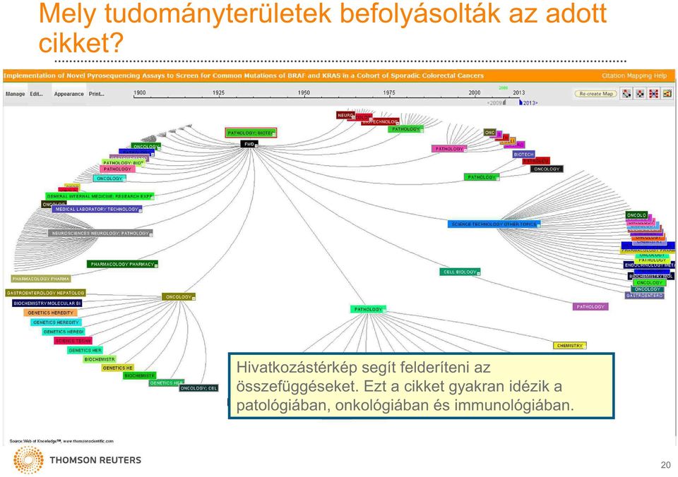 Hivatkozástérkép segít felderíteni az