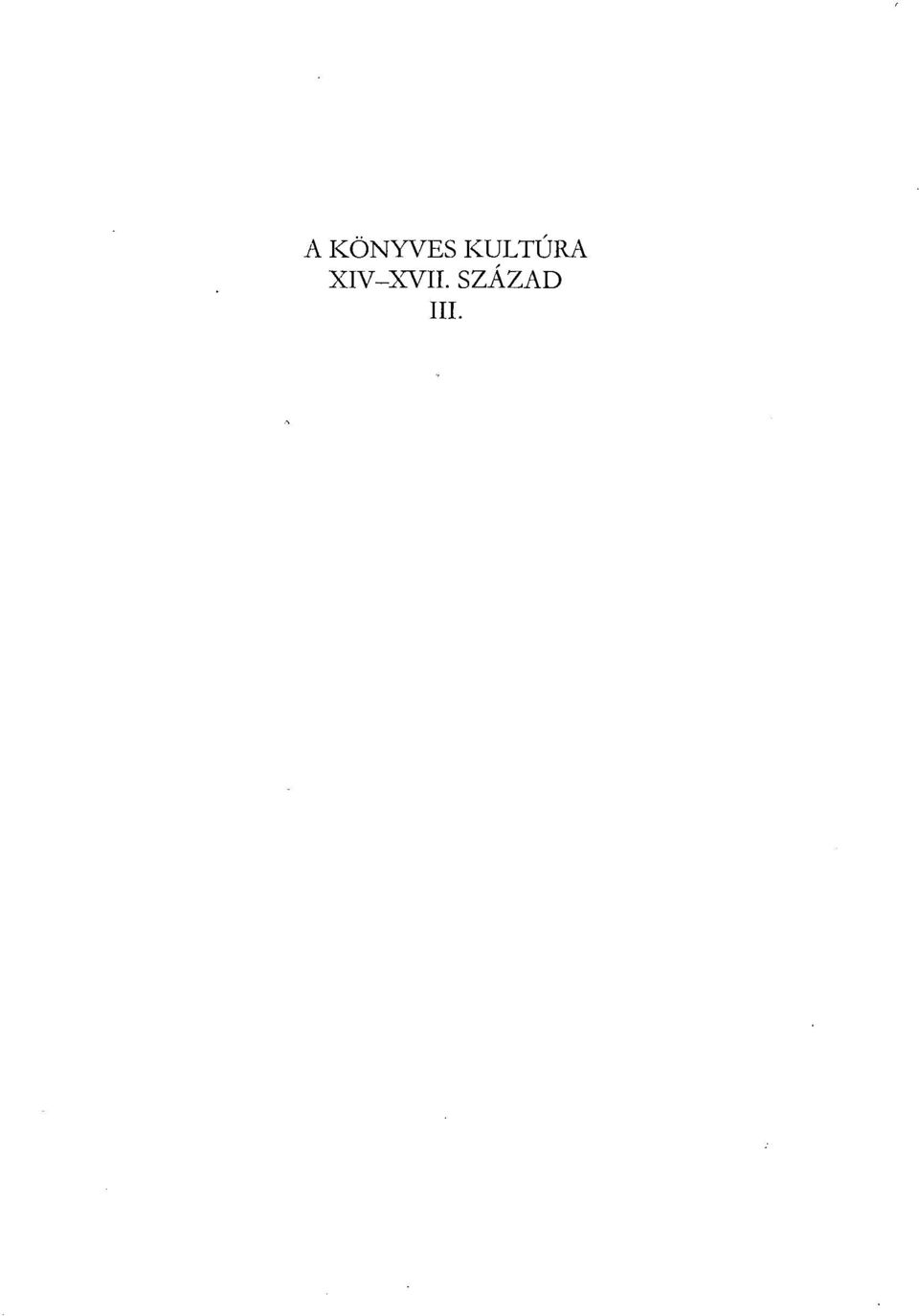 XIV-XVII.