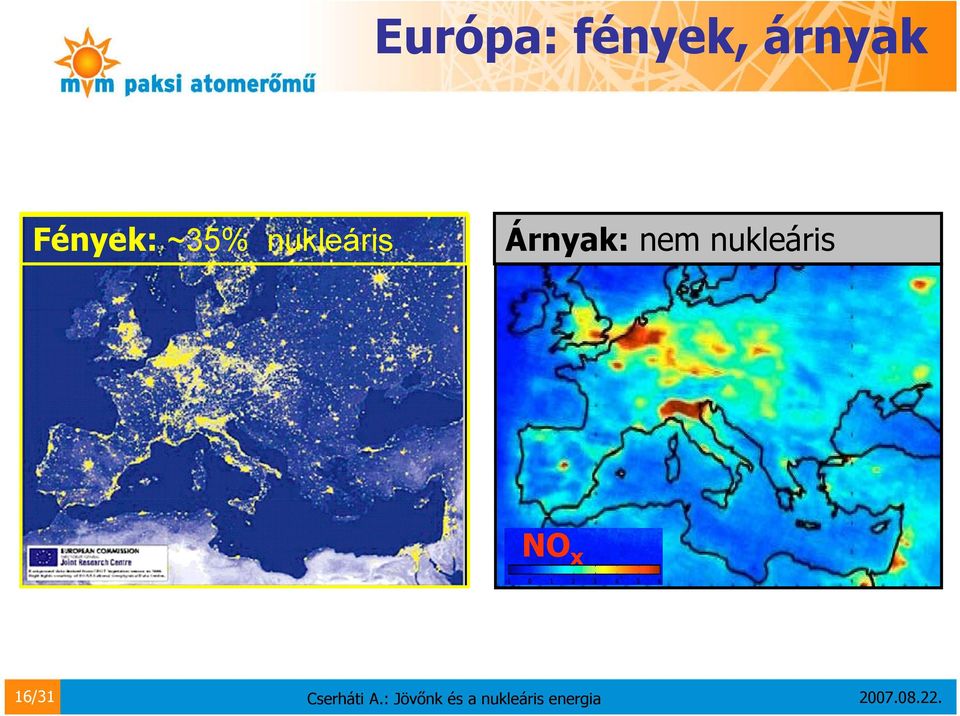 Árnyak: nem nukleáris