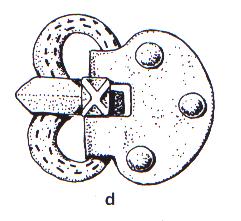 Az ótörök ábécékben a rét piktogram ketté van osztva egy felső részre: r 1 hangértékkel, az alsó részre: t 2 hangértékkel. (L.: Szekeres No. 22.