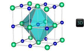 Kristályszerkezet Lapon centrált elemi cella Na (116 pm) Ο Cl (167 pm) Izodezmikus kristály Ionok, ionsugarak