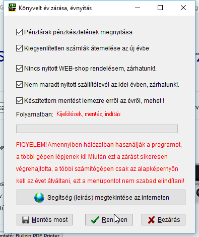 A nyitás folyamata Amikor belép a programba, először ki kell választani a céget, amellyel dolgozni szeretne.