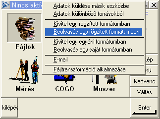 RTCM alapú VITEL transzformáció felhasználó oldali beállítása Trimble Survey Controller szoftver használata esetén A http://www.gnssnet.hu/valos_trafo.php weboldalról letöltött RTCM VITEL.