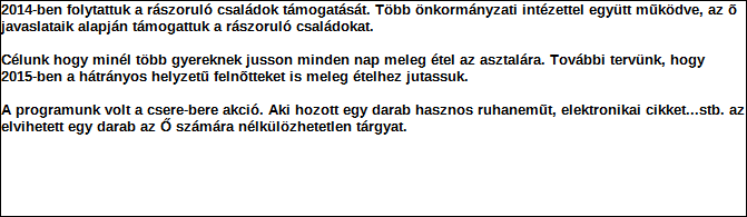 1. Szervezet azonosító adatai 1.1 Név 1.2 Székhely Irányítószám: 6 7 2 4 Település: Szeged Közterület neve: VÉRTÓI Közterület jellege: út Házszám: Lépcsőház: Emelet: Ajtó: 3 1.