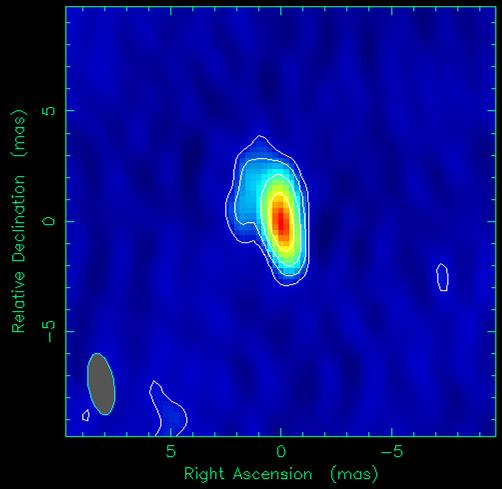 J1429+5447 z=6.21 Willott et al. (2010) 5 GHz 1.6 GHz 20 pc peak: 0.