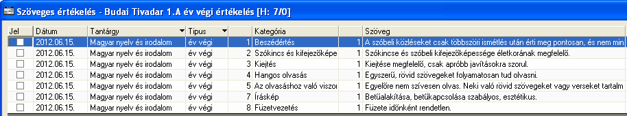 A keresési feltétel beállítása után kattintson az Eszköztár Halmazt képez gombjára, mire a