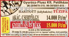 Reluxa, szalagfüggöny, napellenzők, harmonikaajtók, szúnyoghálók. 06-30/994-2258 Kapálógép, gyepszellőztető, fahasítók, tűzifa daraboló, láncfűrész, ágaprító bérelhetők 3200 Ft-tól Fertőszentmiklóson.