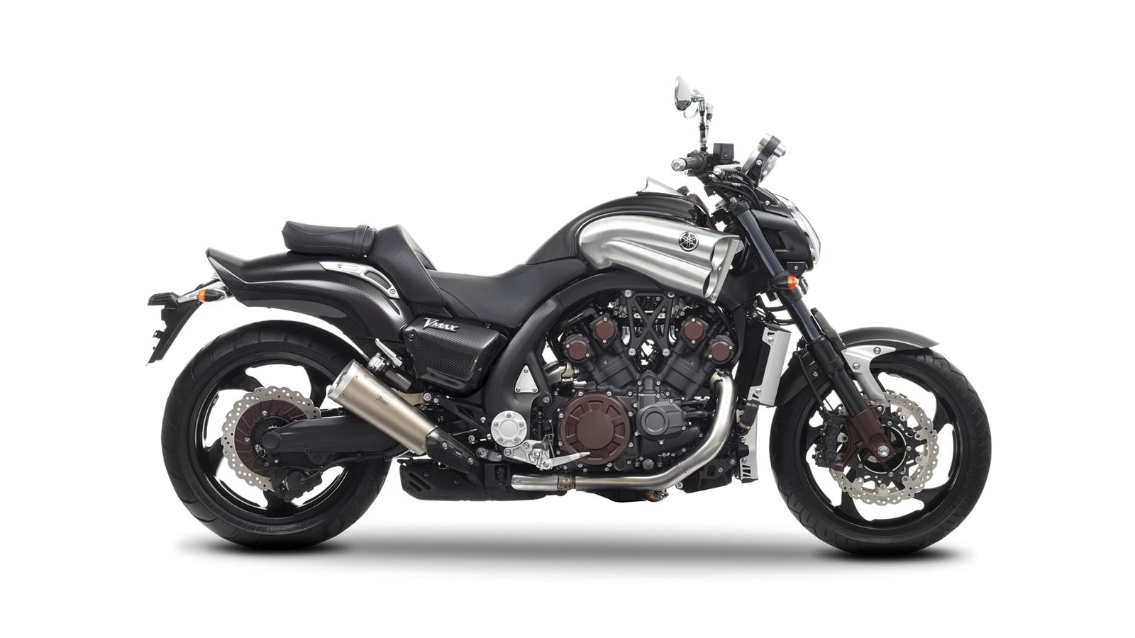 Vezessen Ön is egy igazi ikont Megdöbbent teljesítményének, agresszív drag-bike stílusának és nyers, izmos megjelenésének köszönheten a VMAX Carbon speciális kiadása magára vonja a figyelmet, akárhol