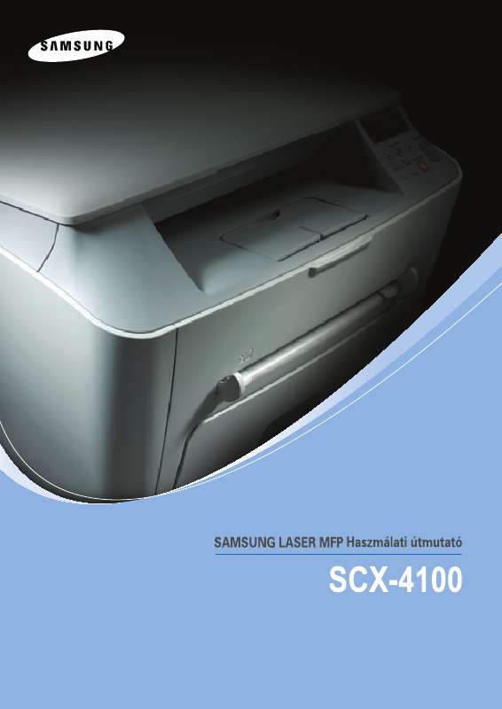 Az Ön kézikönyve SAMSUNG SCX PDF Ingyenes letöltés