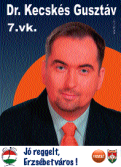14 EGYÉNI KÉPVISELÕJELÖLT E K 2006/III. szám A 7. VÁLASZTÓKERÜLET JELÖLTJEI A körzet jelenlegi képviselőjeként ellenzékből is sikerült az utcai kamerák újraindítását elérnie.