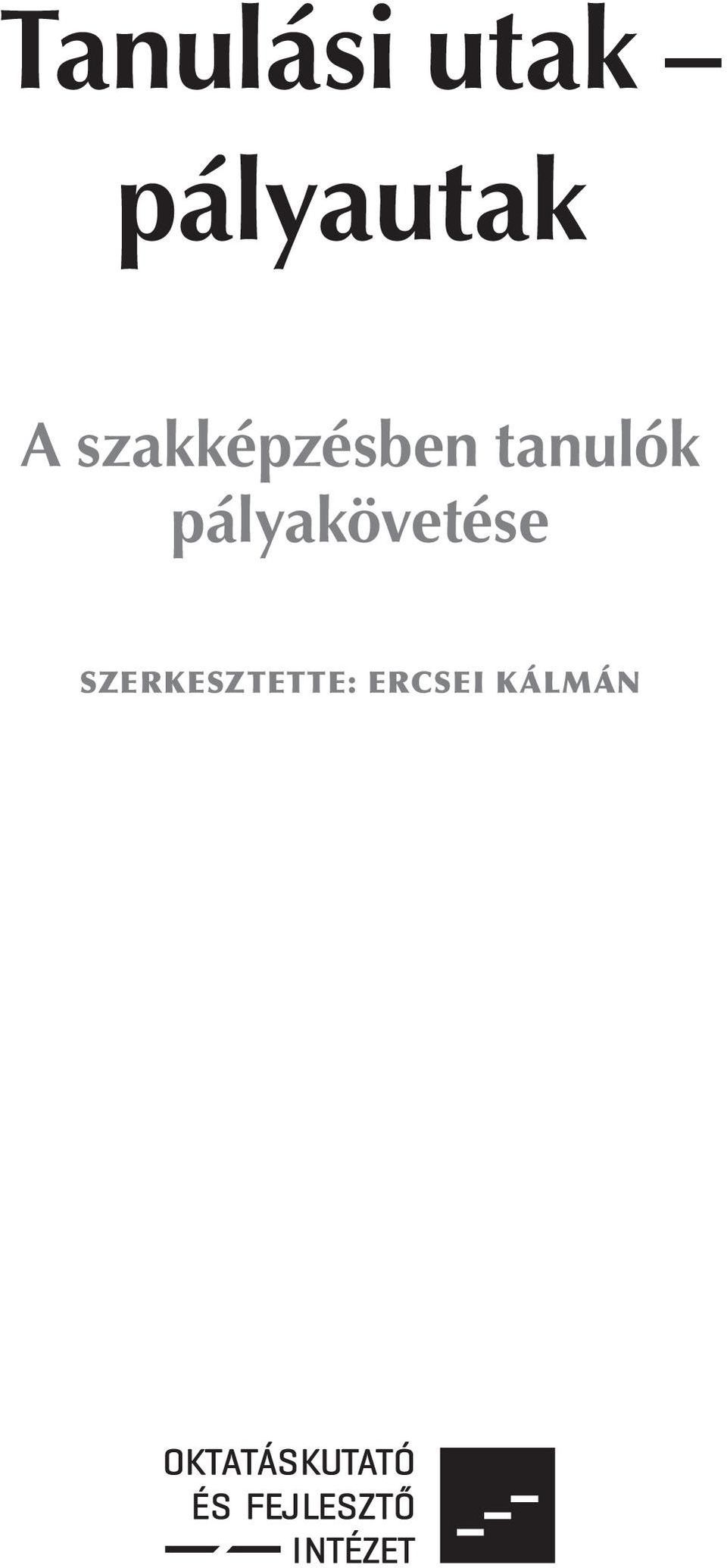 szakképzésben tanulók