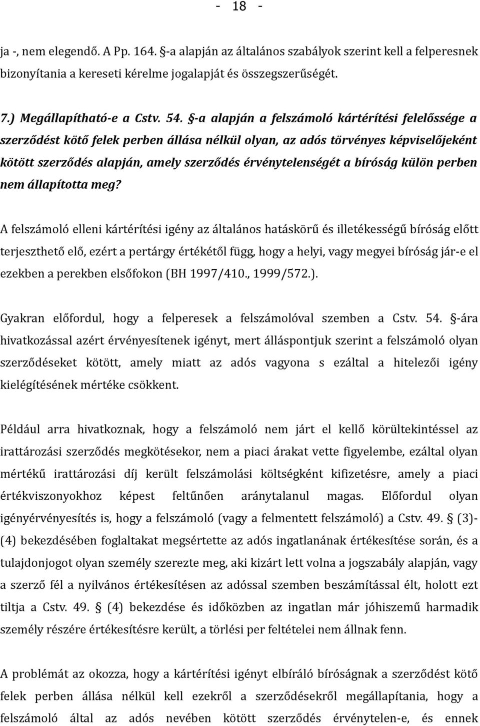 bíróság külön perben nem állapította meg?