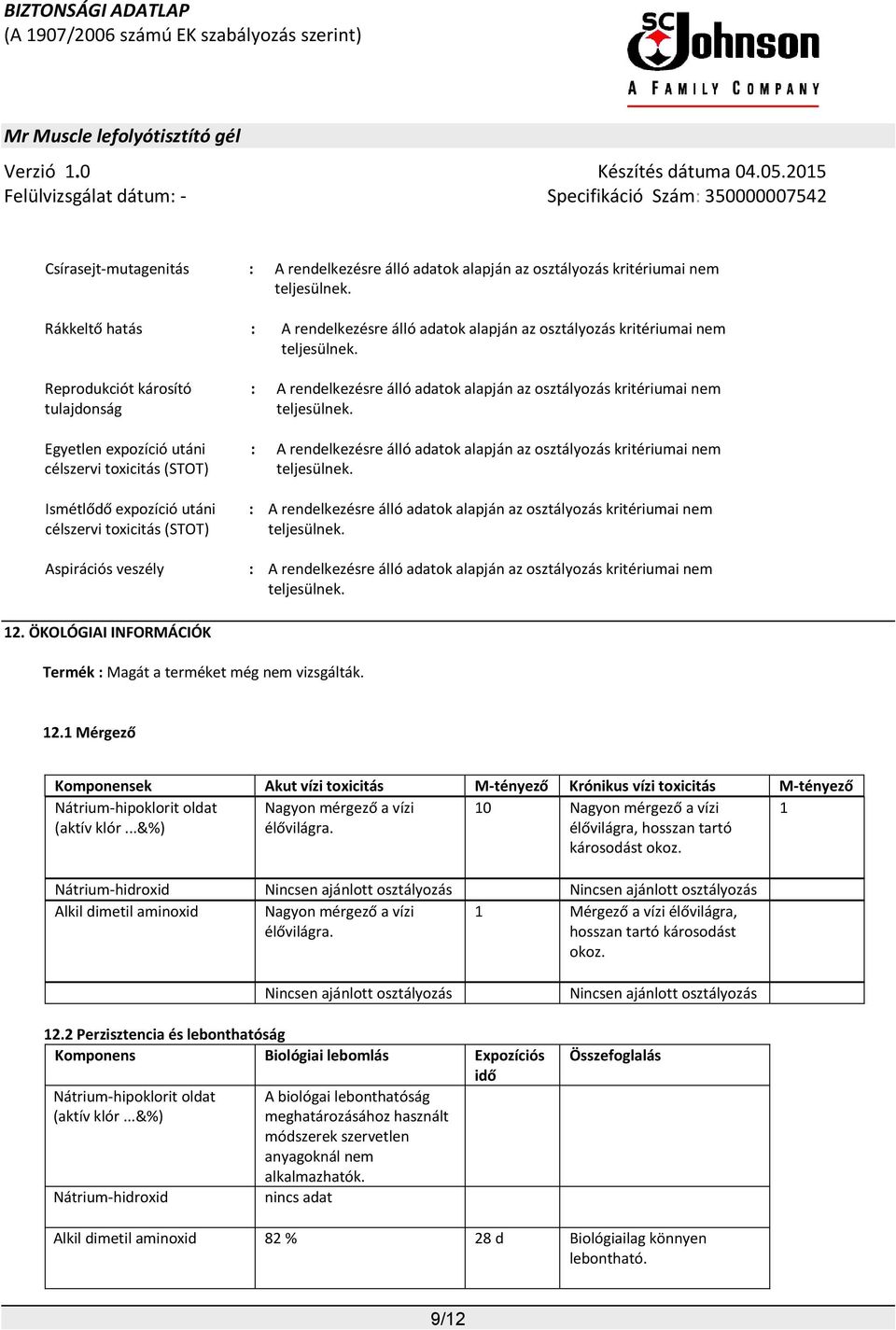 kritériumai nem : A rendelkezésre álló adatok alapján az osztályozás kritériumai nem : A rendelkezésre álló adatok alapján az osztályozás kritériumai nem : A rendelkezésre álló adatok alapján az