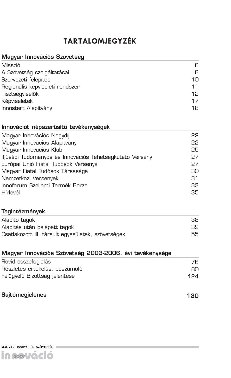 Magyar Fiatal Tudósok Társasága Nemzetközi Versenyek Innoforum Szellemi Termék Börze Hírlevél Tagintézmények Alapító tagok Alapítás után belépett tagok Csatlakozott ill.