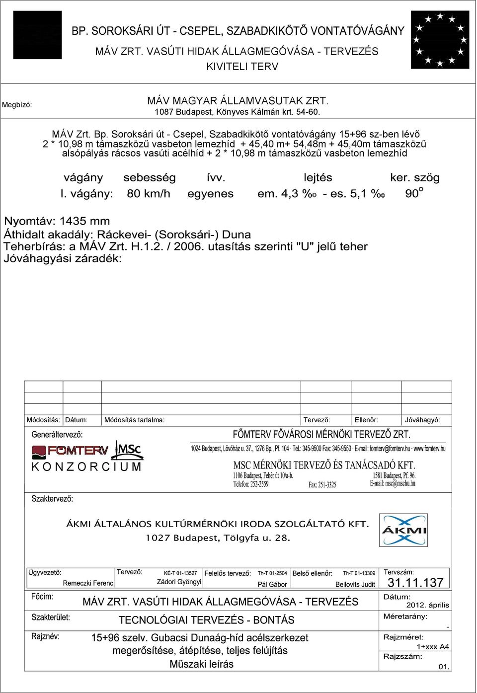 Soroksári út - Csepel, Szabadkikötő vontatóvágány 15+96 sz-ben lévő 2 * 10,98 m támaszközű vasbeton lemezhíd +