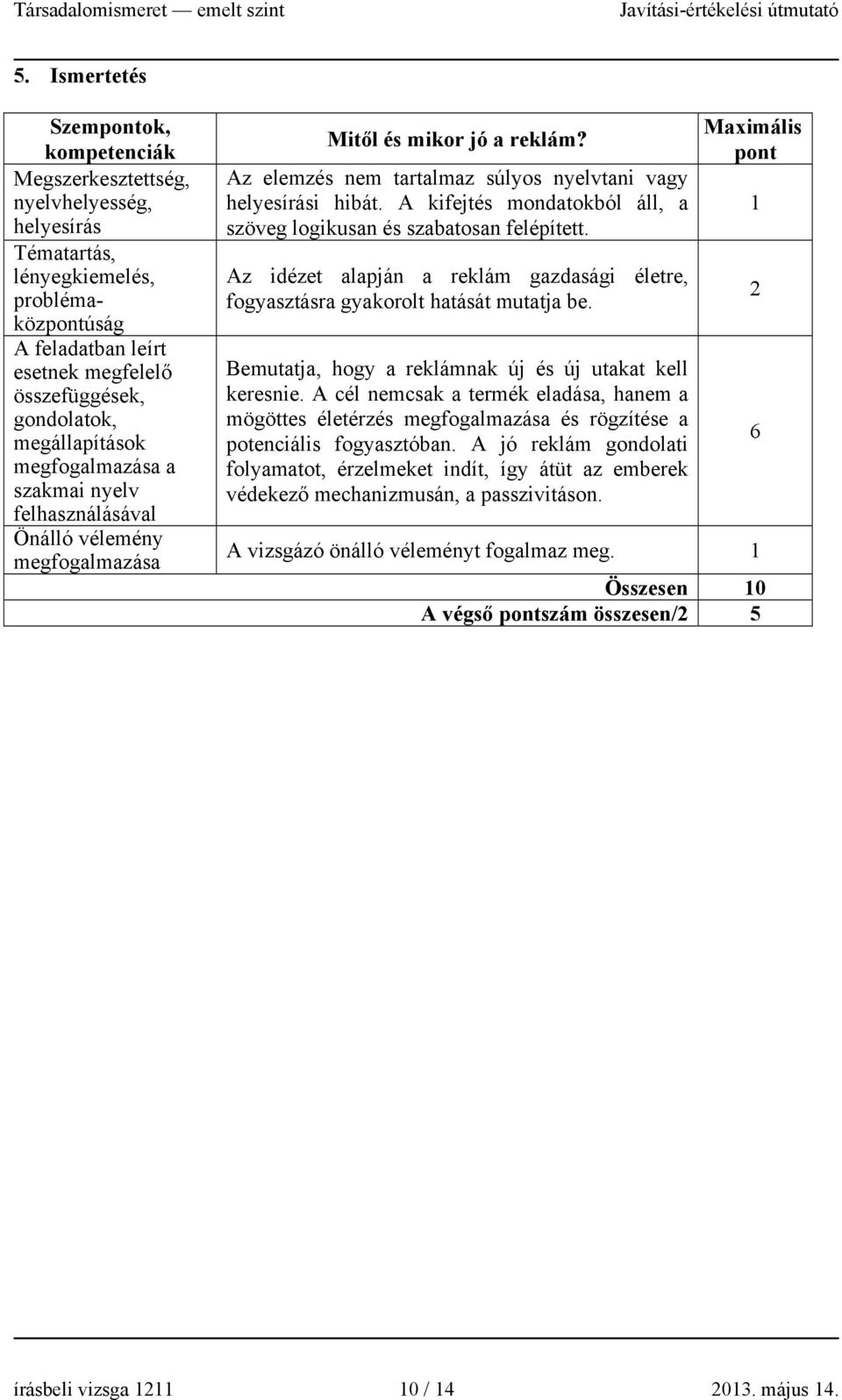 Az idézet alapján a reklám gazdasági életre, fogyasztásra gyakorolt hatását mutatja be. Bemutatja, hogy a reklámnak új és új utakat kell keresnie.
