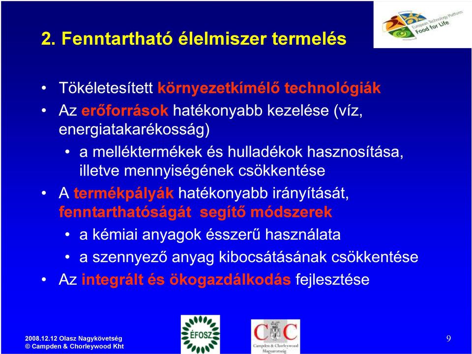 technológiák termékpályák