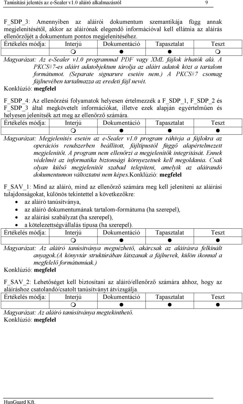 dokumentum pontos megjelenítéséhez. Magyarázat: Az e-sealer v1.0 programmal PDF vagy XML fájlok írhatók alá. A PKCS#7-es aláírt adatobjektum tárolja az aláírt adatok közt a tartalom formátumot.