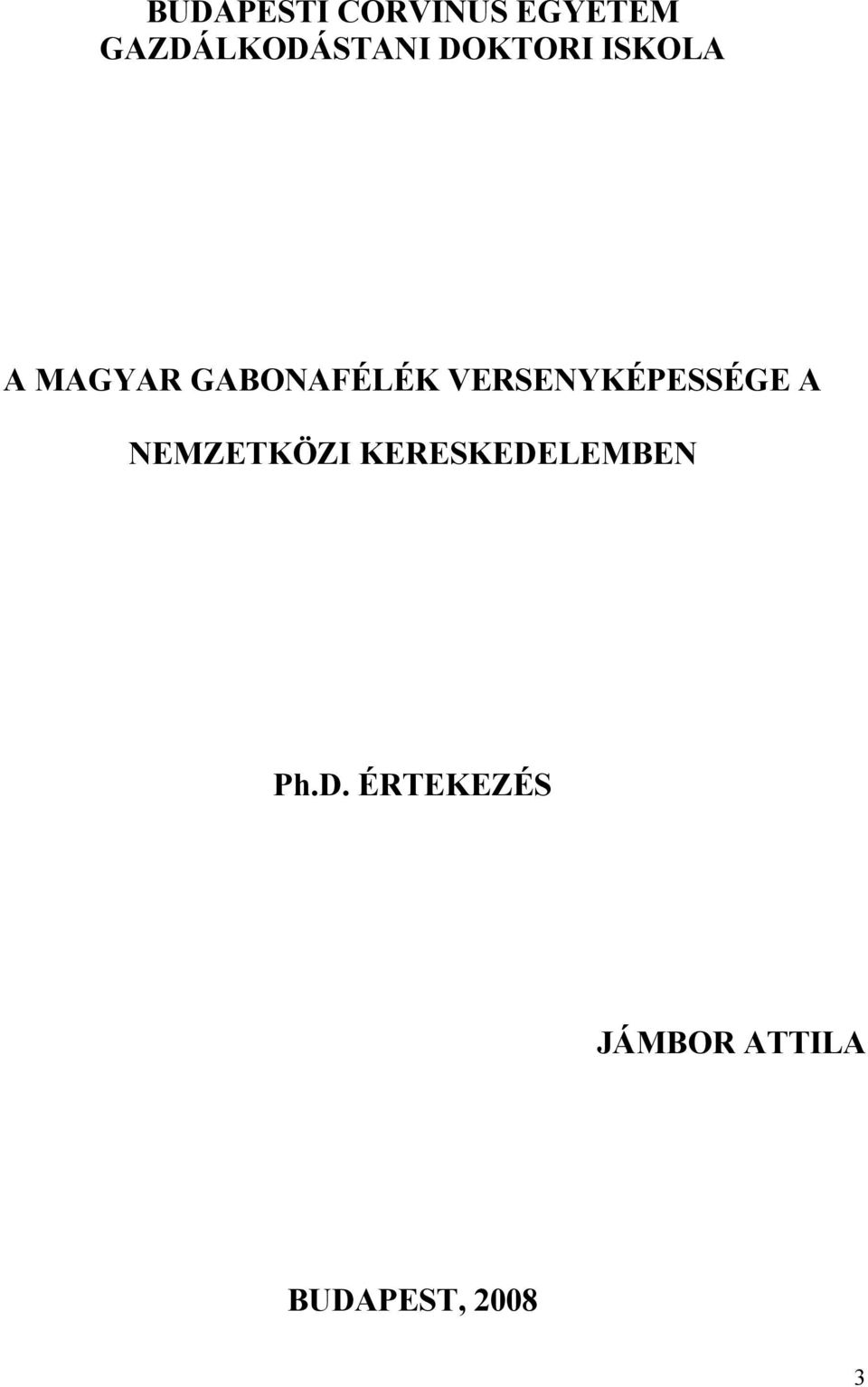 VERSENYKÉPESSÉGE A NEMZETKÖZI
