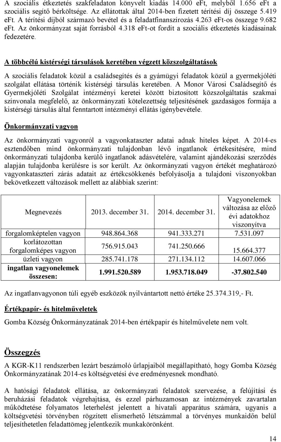 A többcélú kistérségi társulások keretében végzett közszolgáltatások A szociális feladatok közül a családsegítés és a gyámügyi feladatok közül a gyermekjóléti szolgálat ellátása történik kistérségi