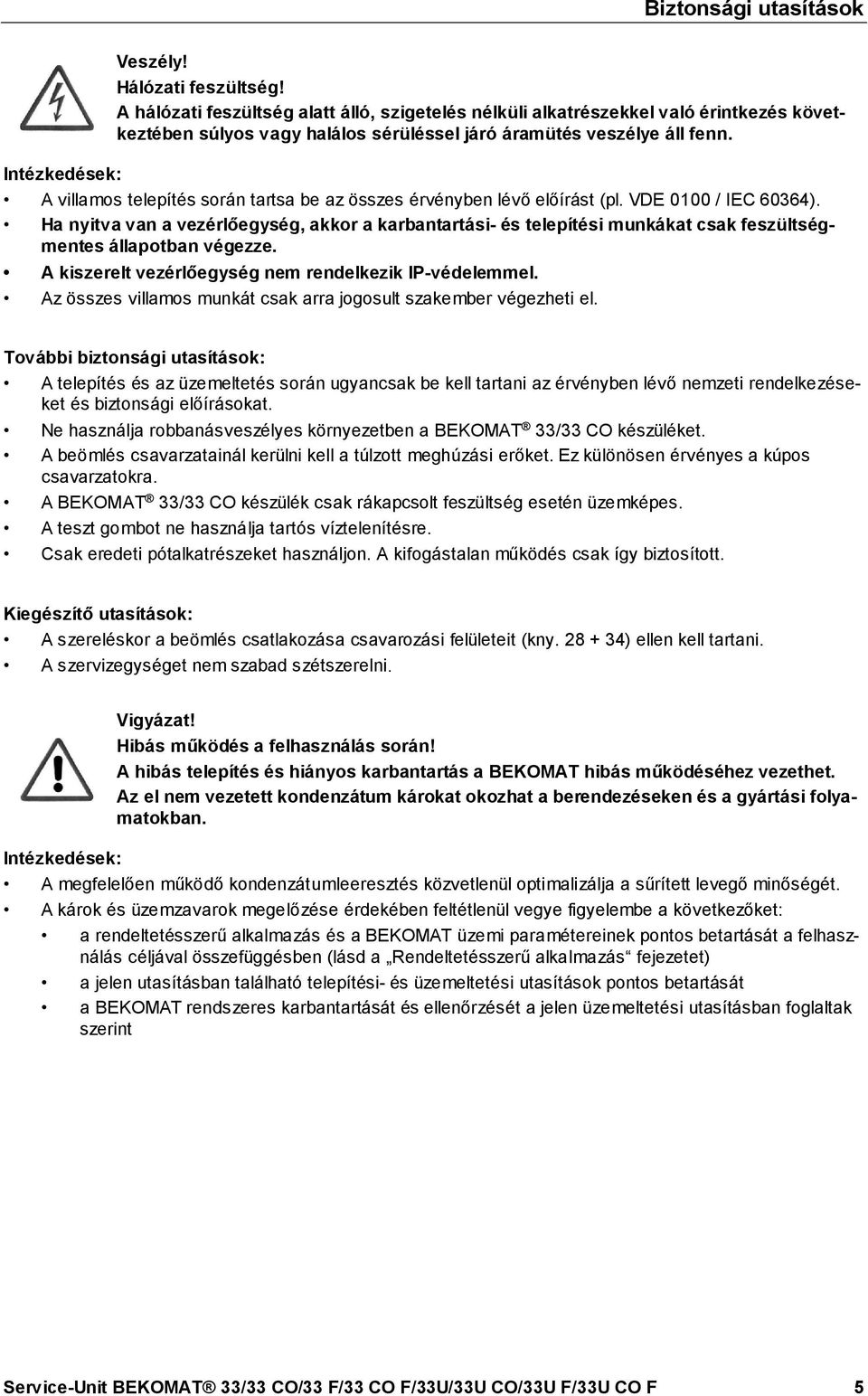 docx @ 5186 @ @ 1 Pos: 13 / Beko Technische Dok ument at ion/ Sich erheit / Zusat z Sicherhe it shin weise BM3 3/ BM33U @ 0\ mod_1231926 887620_ 5128.