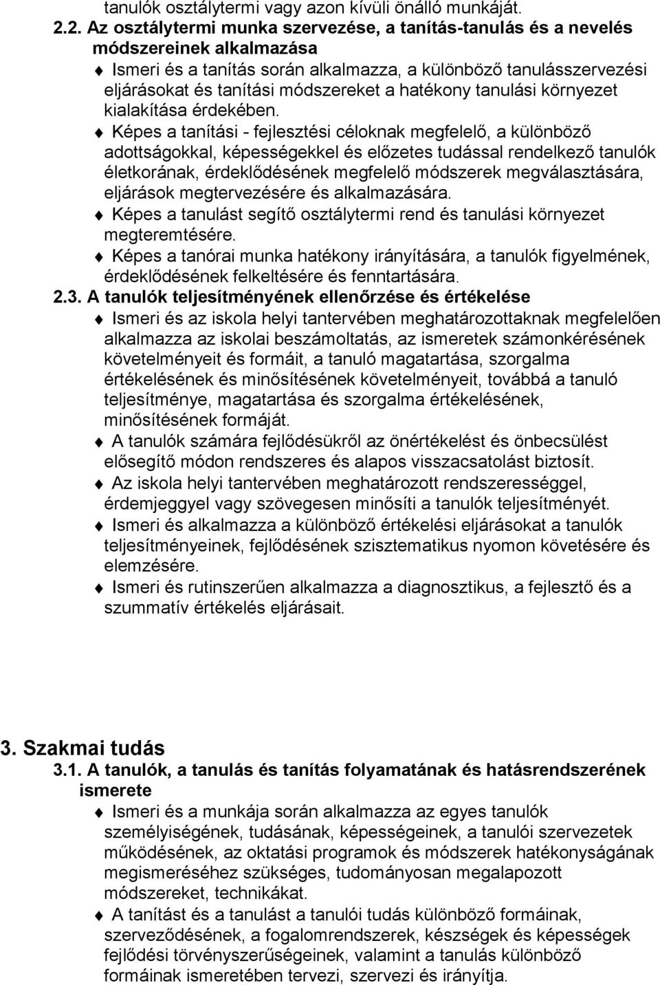 hatékony tanulási környezet kialakítása érdekében.