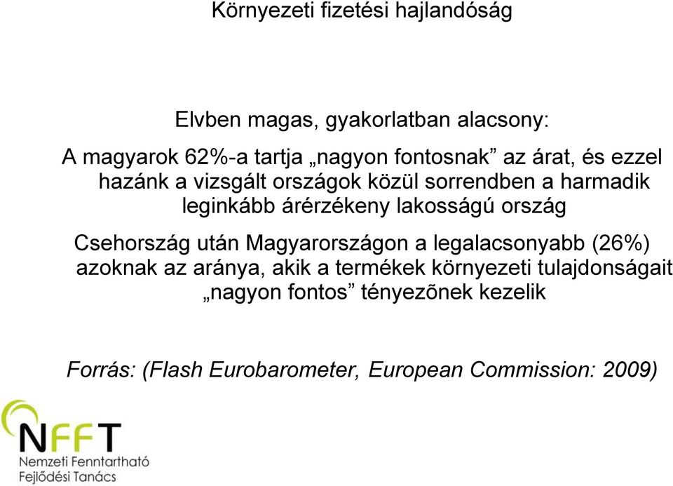 lakosságú ország Csehország után Magyarországon a legalacsonyabb (26%) azoknak az aránya, akik a termékek
