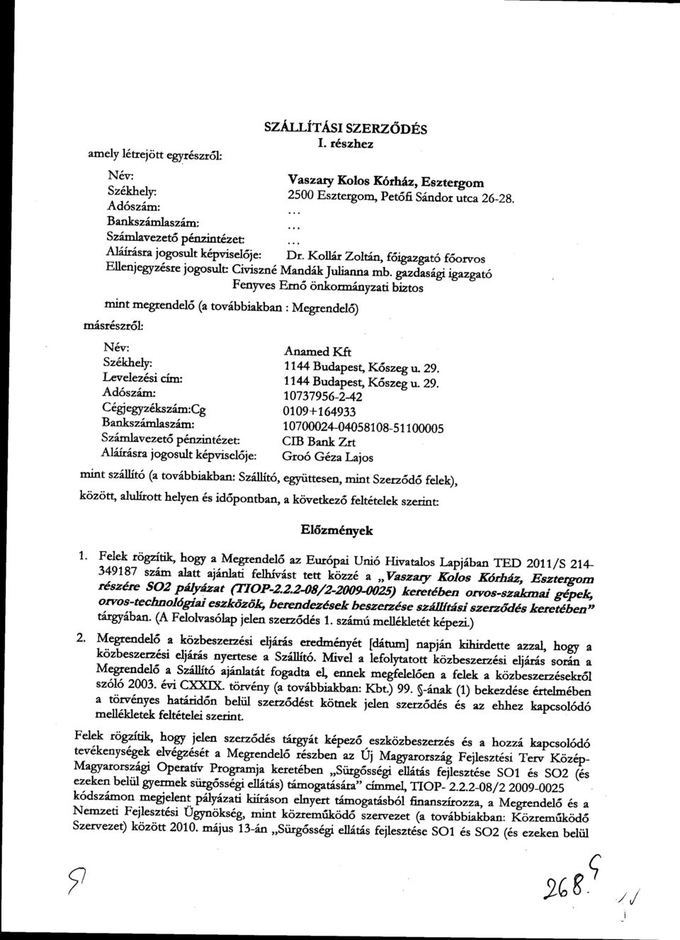 t6 p 6n z in te2 s17 A)Aif1sraigs"r"tt k6pvisel6ie Dr. I(o116r zortin, f6tgzzgzt6f6orwos Ellenjegyzlsre jogosule civiszn6lvla'rdikjuriann " da.