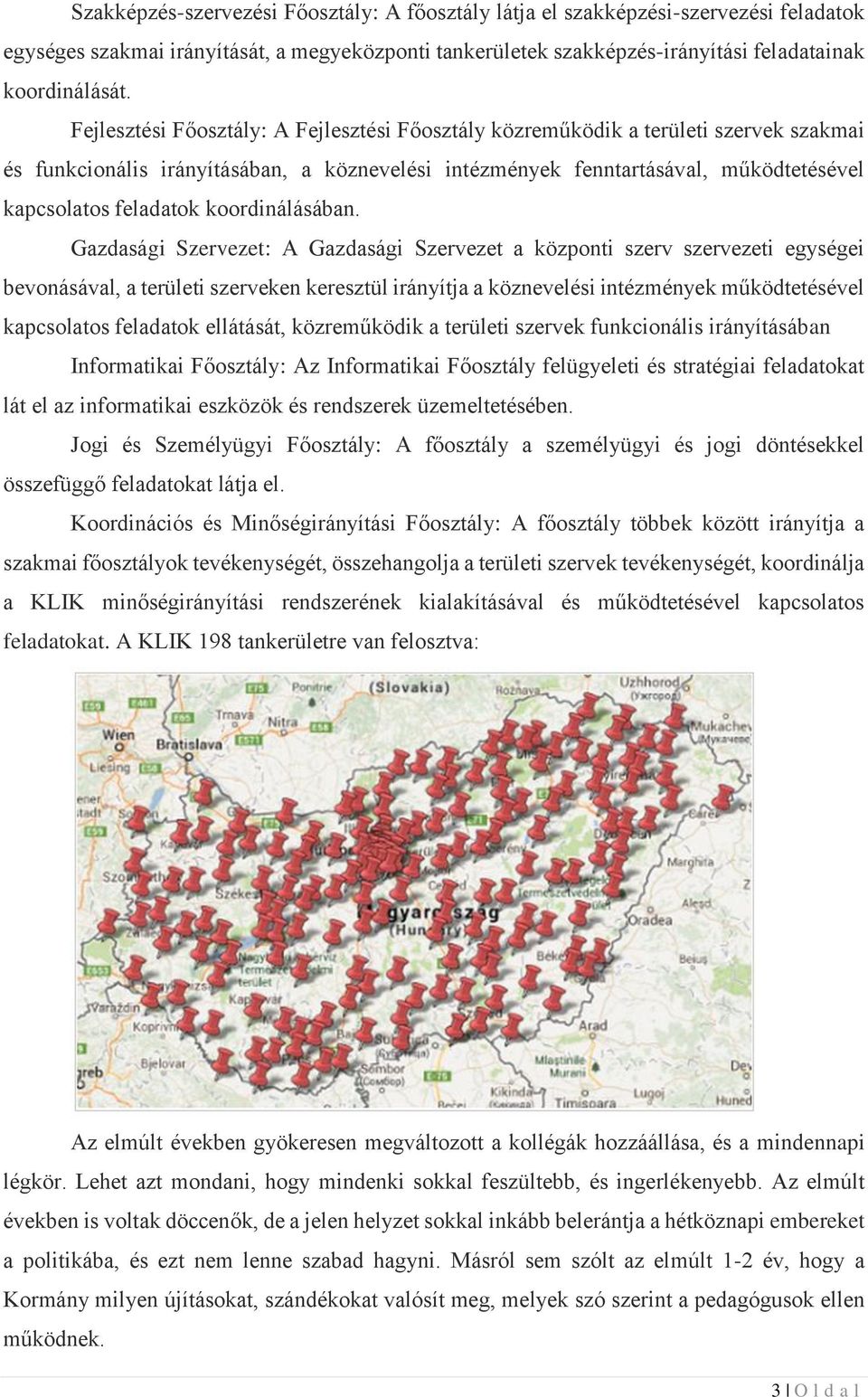 koordinálásában.