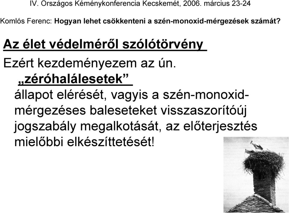 szén-monoxidmérgezéses baleseteket visszaszorítóúj