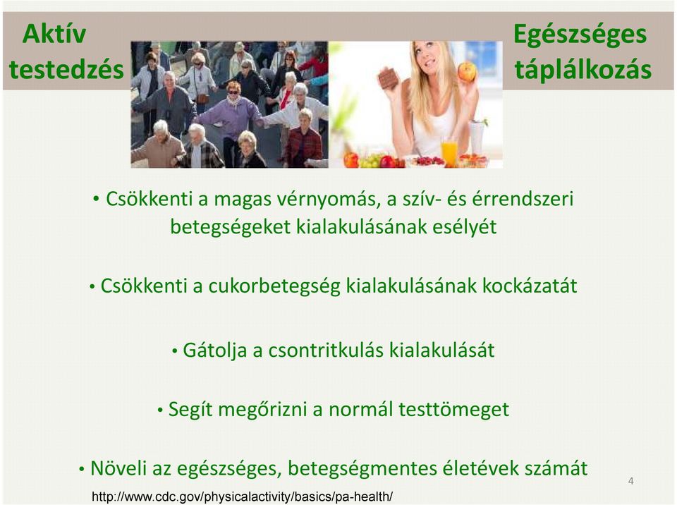 Gátolja a csontritkulás kialakulását Segít megőrizni a normál testtömeget Növeli az