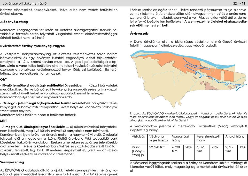 Nyilvántartott ásványinyersanyag-vagyon közlése szerint az egész teher-, illetve rendező pályaudvar talaja szennyezettnek tekinthető.