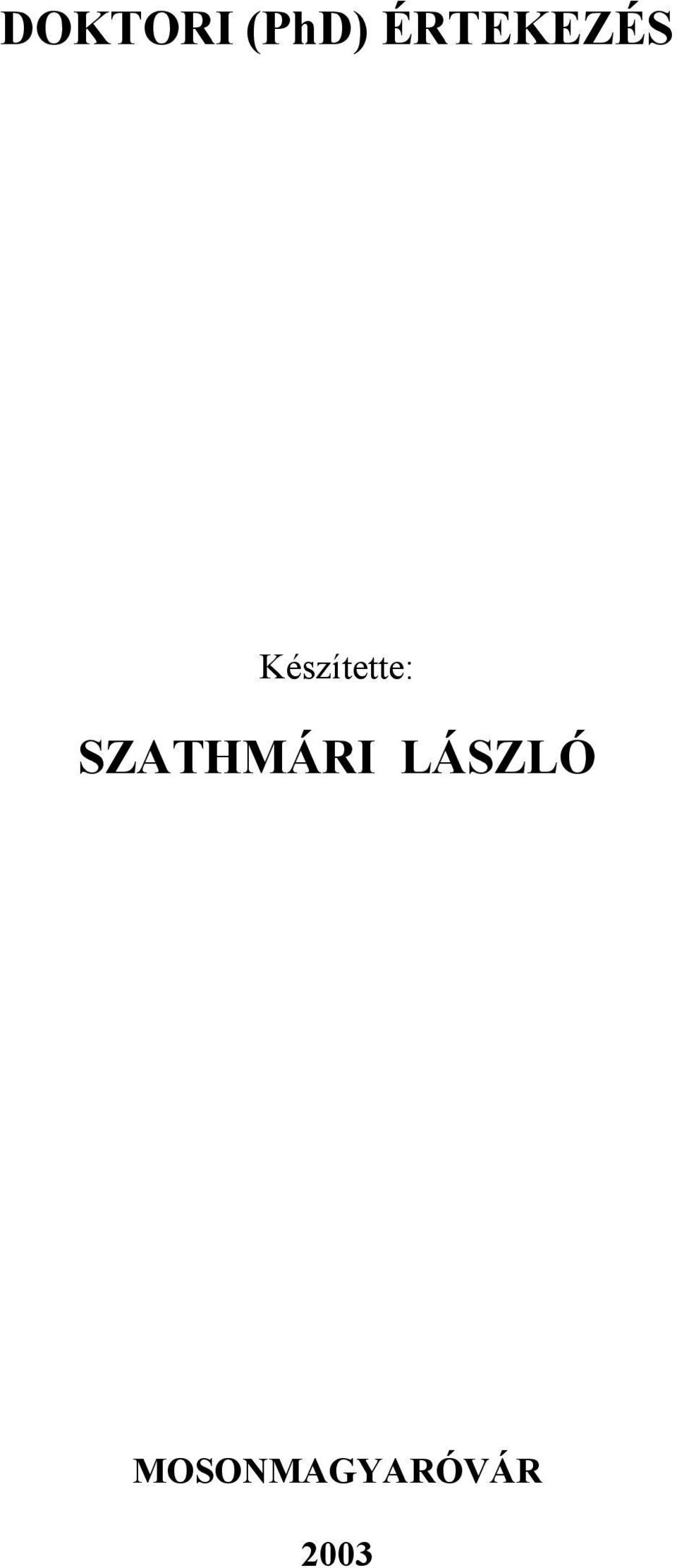 Készítette: