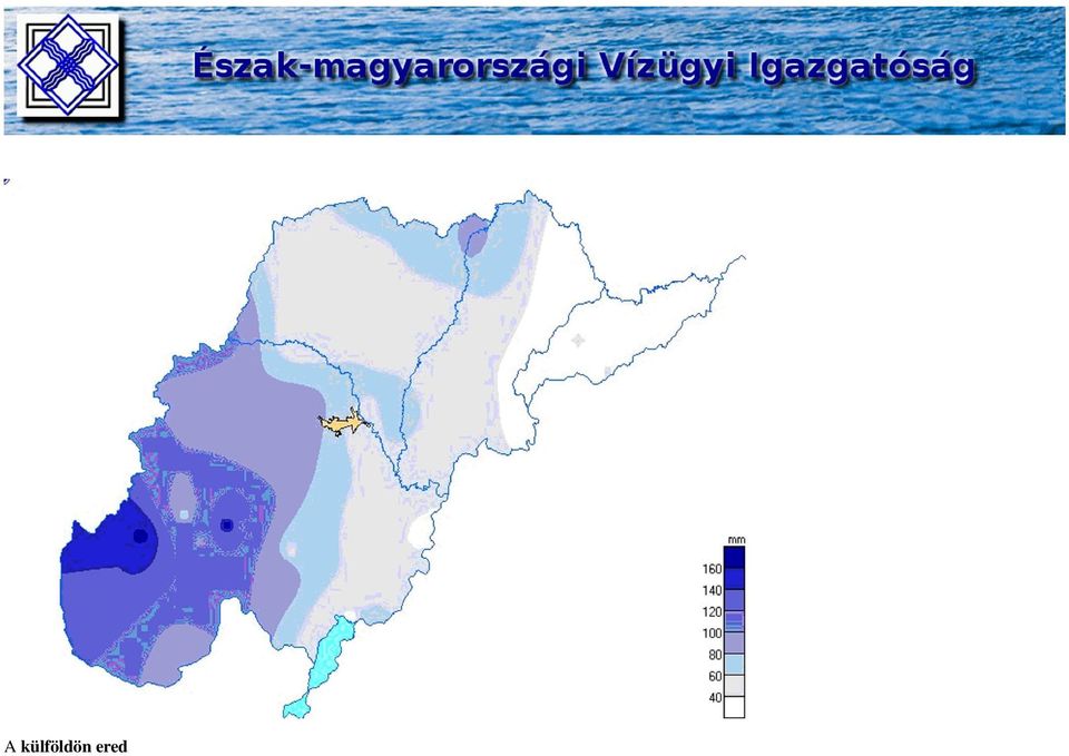 eső. A lehullott csapadék mennyisége az ÉKÖVIZIG területén 2006.szeptember-2007.augusztus 2006.