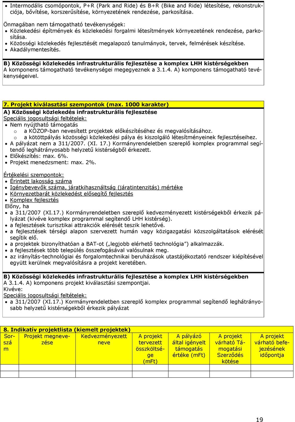 Közösségi közlekedés fejlesztését megalapozó tanulmányok, tervek, felmérések készítése. Akadálymentesítés.