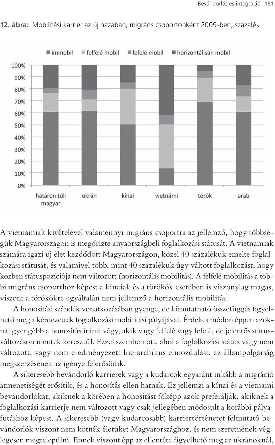 anyaországbeli foglalkozási státusát.