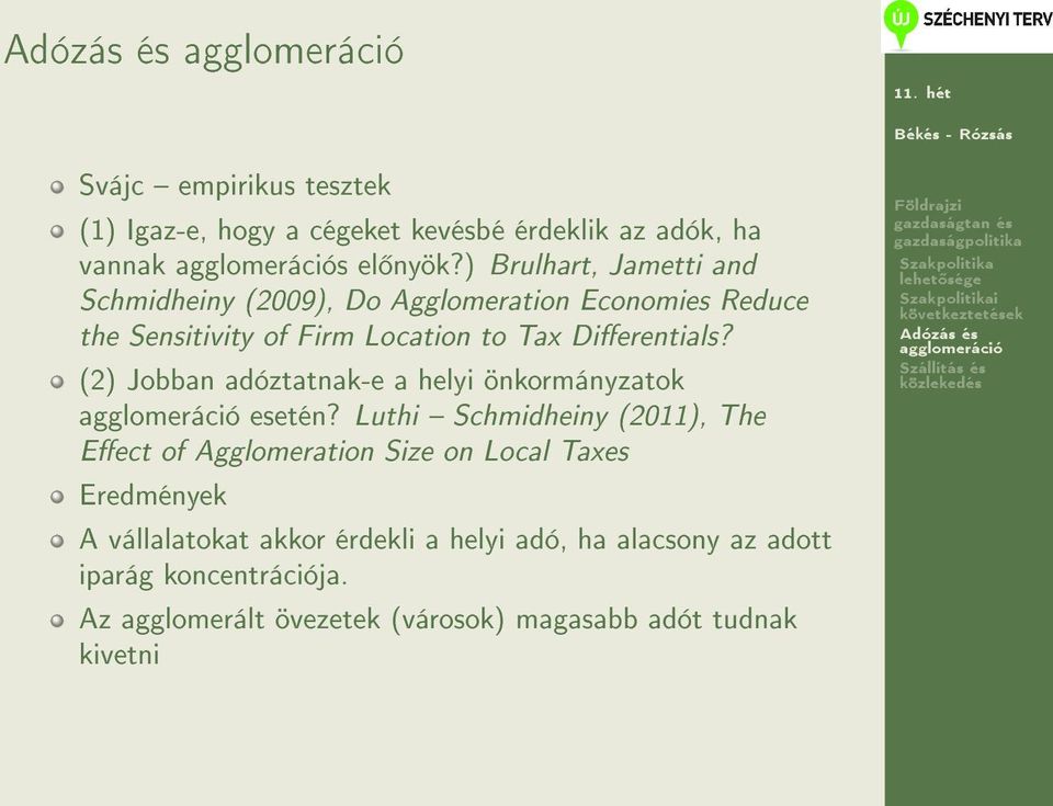 Dierentials? (2) Jobban adóztatnak-e a helyi önkormányzatok esetén?