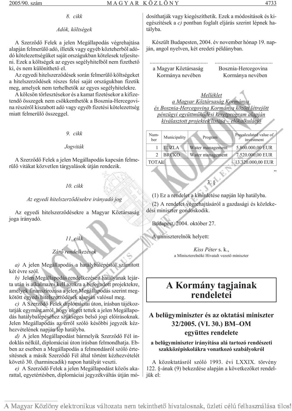 ban kö te le sek tel je sí te - ni. Ezek a költ sé gek az egyes se gély hi tel bõl nem fi zet he tõ ki, és nem kü lö nít he tõ el.