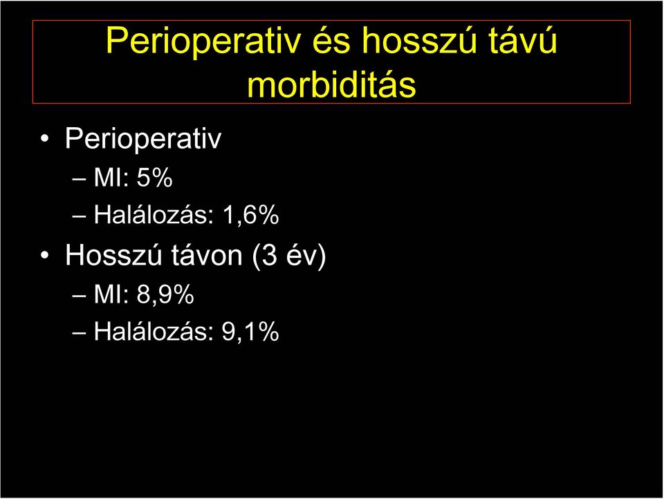 5% Halálozás: 1,6% Hosszú