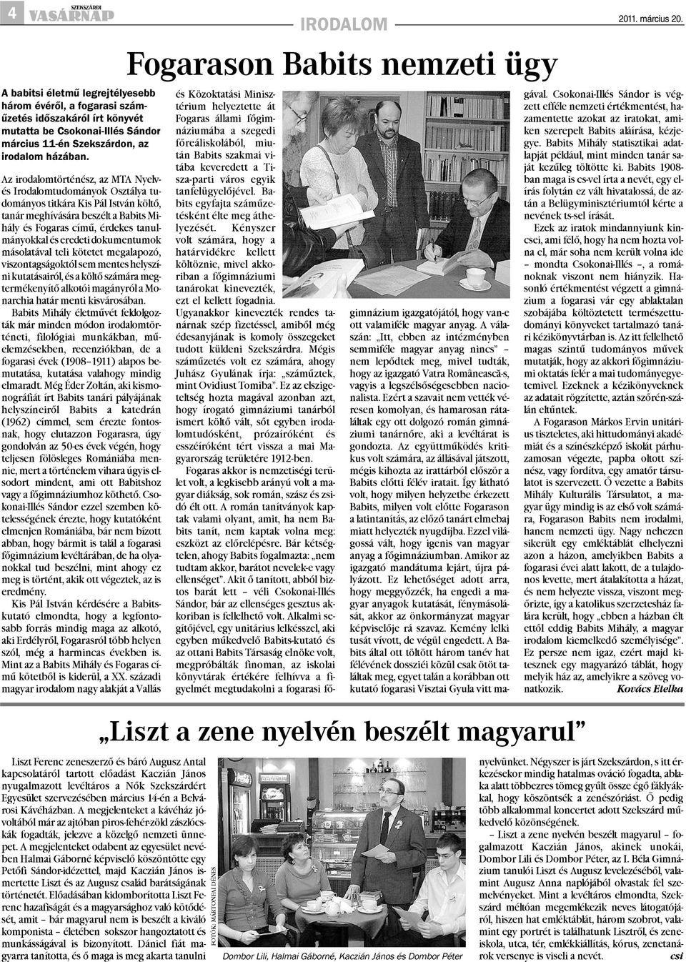 házában.