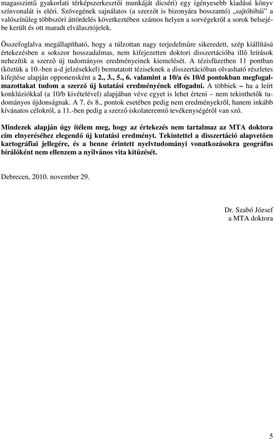 elválasztójelek.