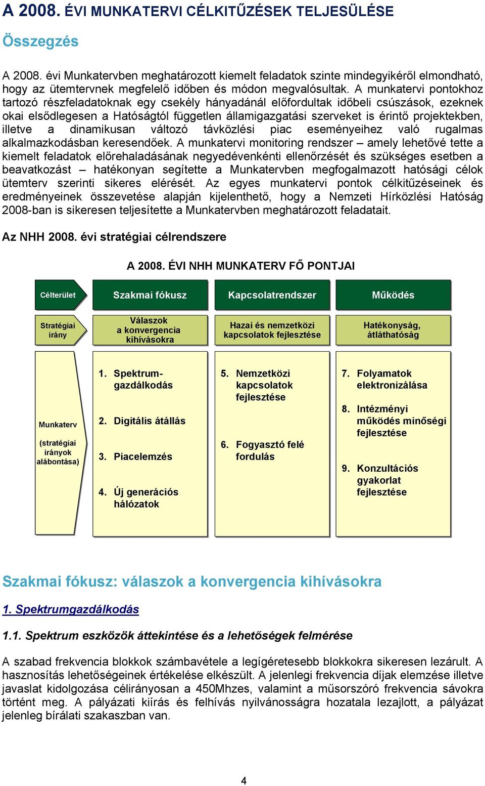 A munkatervi pontokhoz tartozó részfeladatoknak egy csekély hányadánál előfordultak időbeli csúszások, ezeknek okai elsődlegesen a Hatóságtól független államigazgatási szerveket is érintő