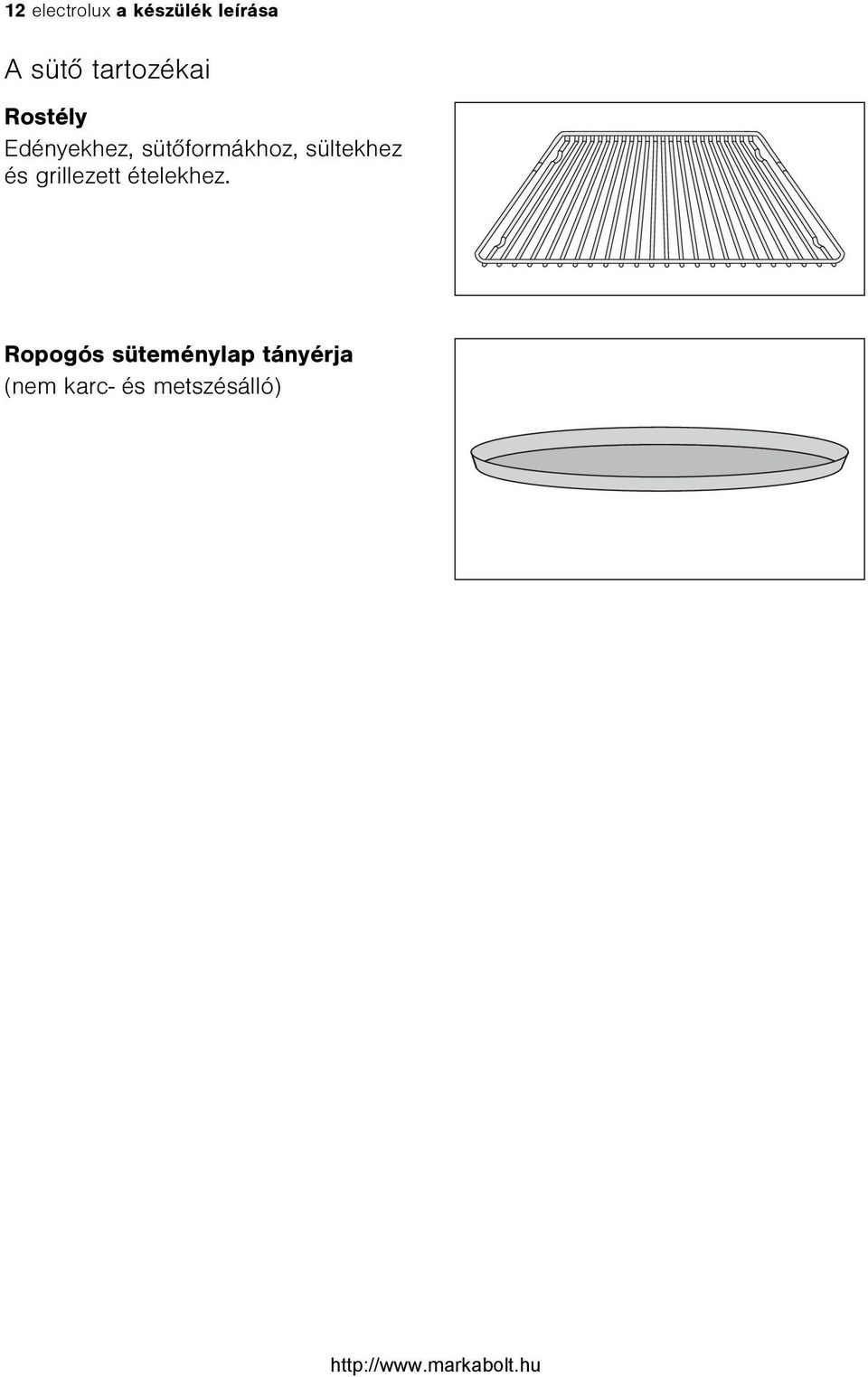 sütõformákhoz, sültekhez és grillezett