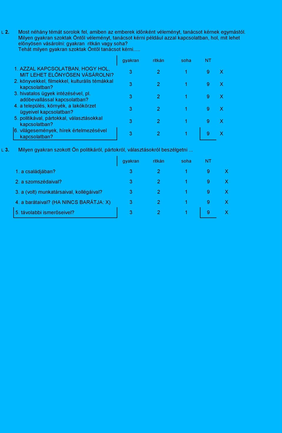 AZZAL KAPCSOLATBAN, HOGY HOL, MIT LEHET ELŐNYÖSEN VÁSÁROLNI? 2. könyvekkel, filmekkel, kulturális témákkal kapcsolatban? 3. hivatalos ügyek intézésével, pl. adóbevallással kapcsolatban? 4.