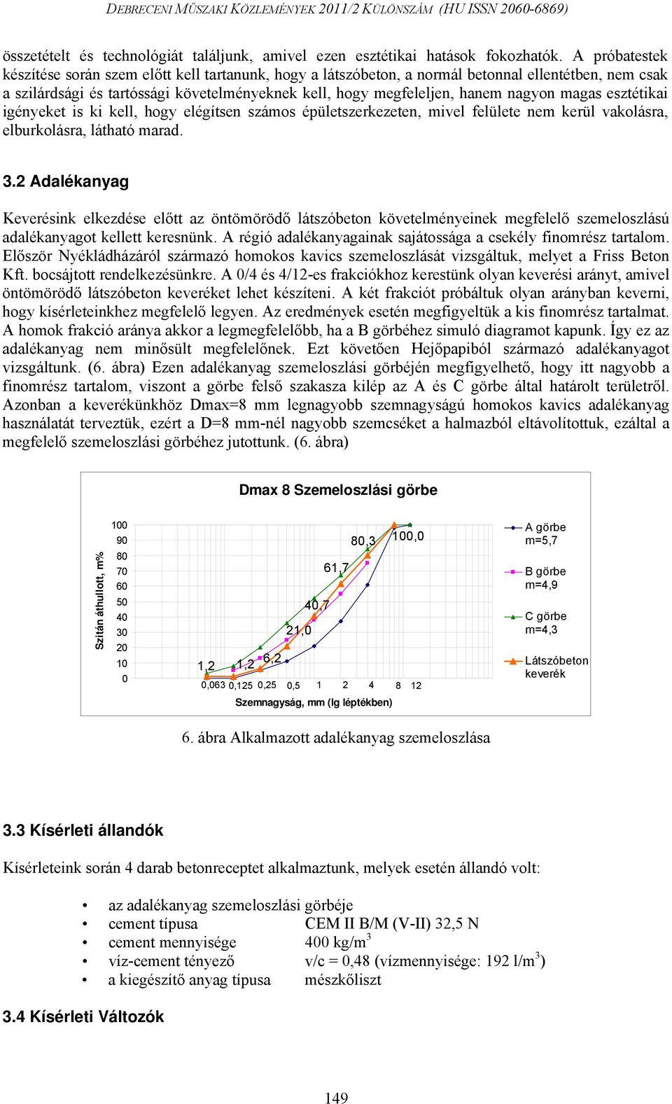 magas esztétikai igényeket is ki kell, hogy elégítsen számos épületszerkezeten, mivel felülete nem kerül vakolásra, elburkolásra, látható marad. 3.