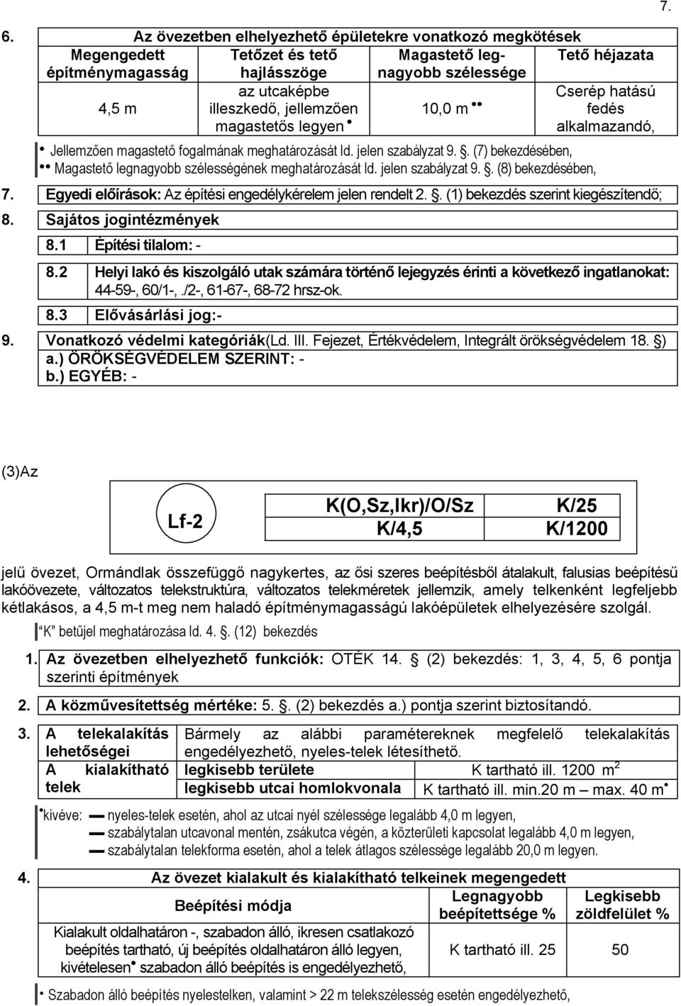 illeszkedő, jellemzően magastetős legyen 10,0 m Cserép hatású fedés alkalmazandó, J m ő 卷 m g ő 卷 g m 卷 m gh d. 卷 卷. 卷. 卷卷卷 d卷 卷 卷, M g ő g卷 g 卷 卷g卷卷 m gh d. 卷 卷. 卷. 卷卷卷 d卷 卷 卷, 7.