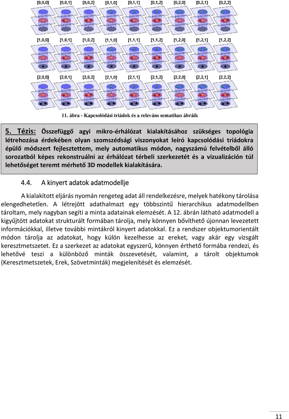automatikus módon, nagyszámú felvételből álló sorozatból képes rekonstruálni az érhálózat térbeli szerkezetét és a vizualizáción túl lehetőséget teremt mérhető 3D modellek kialakítására. 4.