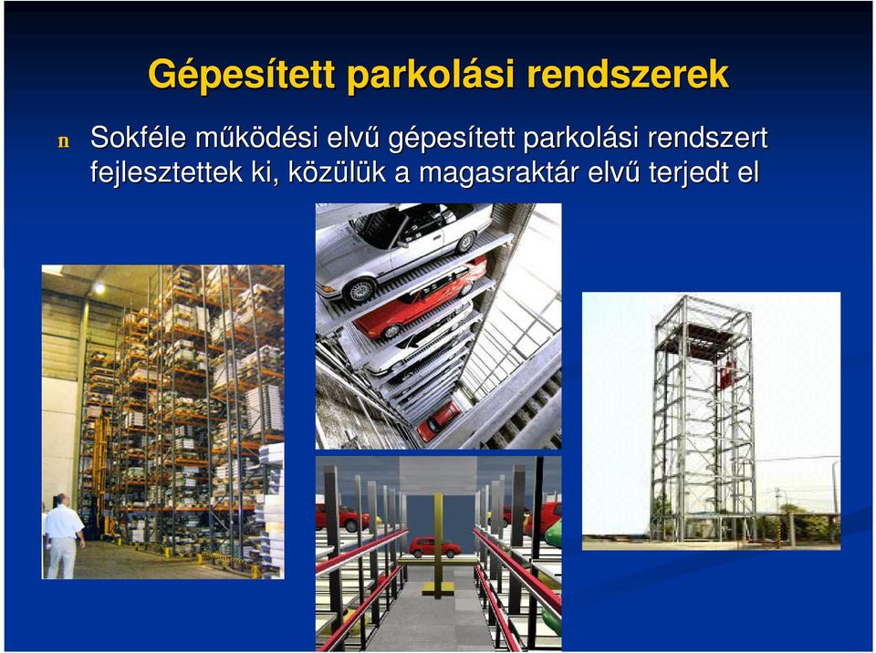 parkolási rendszert fejlesztettek