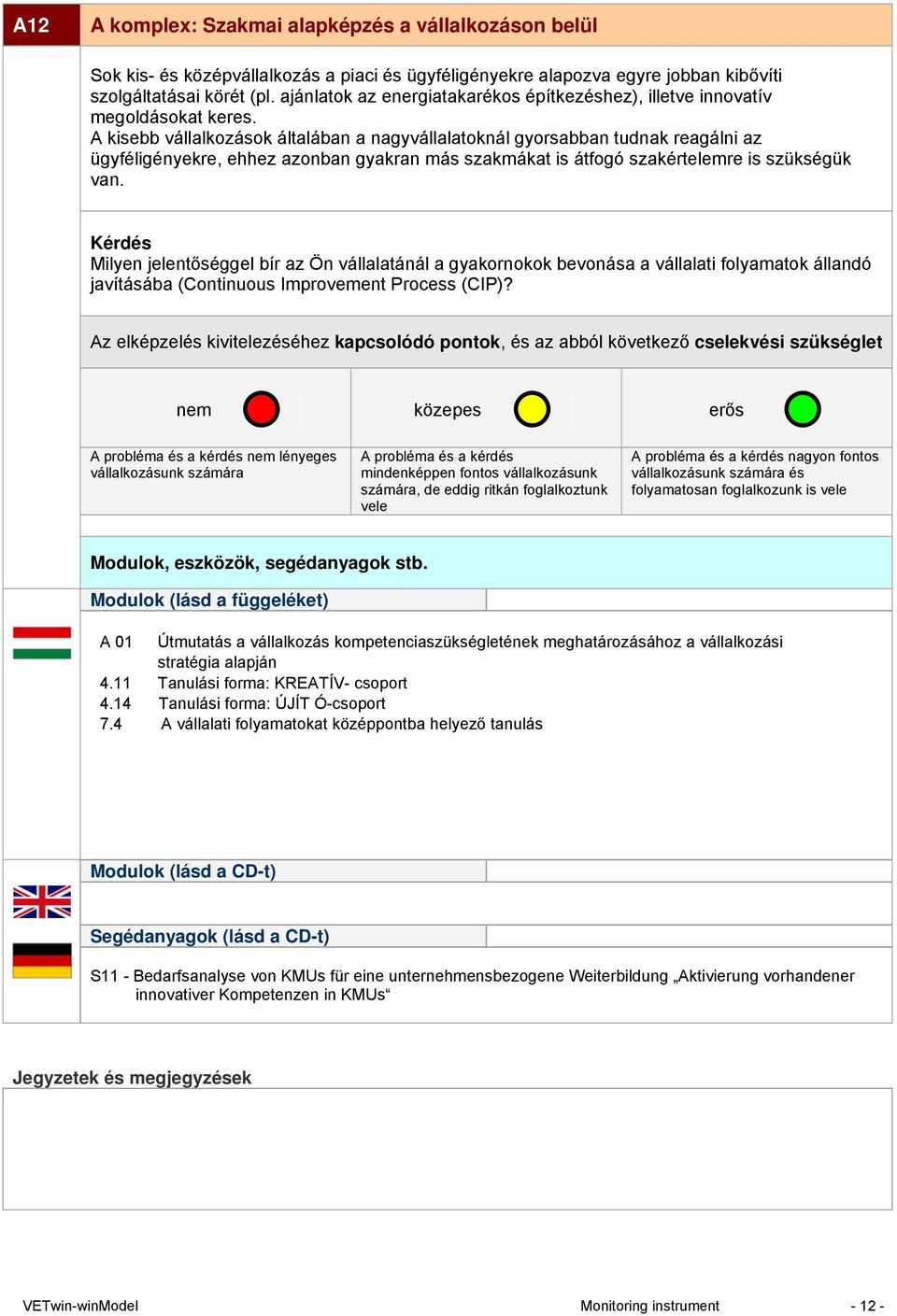 Milyen jelentőséggel bír az Ön vállalatánál a gyakornokok bevonása a vállalati folyamatok állandó javításába (Continuous Improvement Process (CIP)?